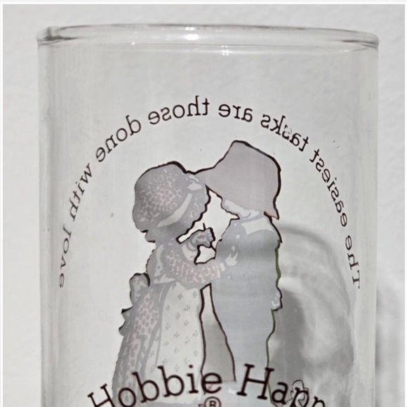 Vintage Holly Hobbie Cup Happy Talk Glass Limited Edition Coca-Cola - Picture 10 of 15